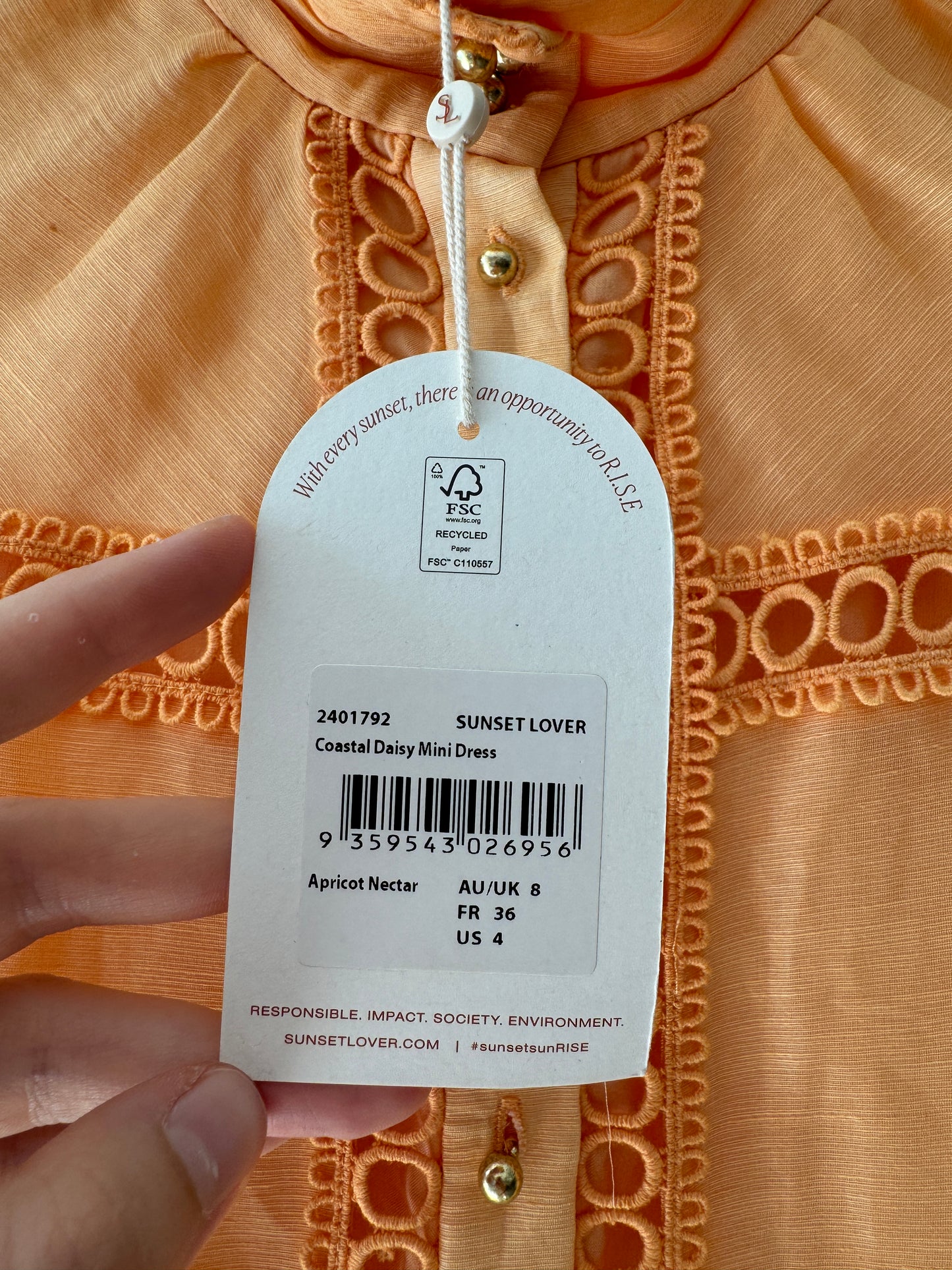 Sunset Lover Dress (BNWT)