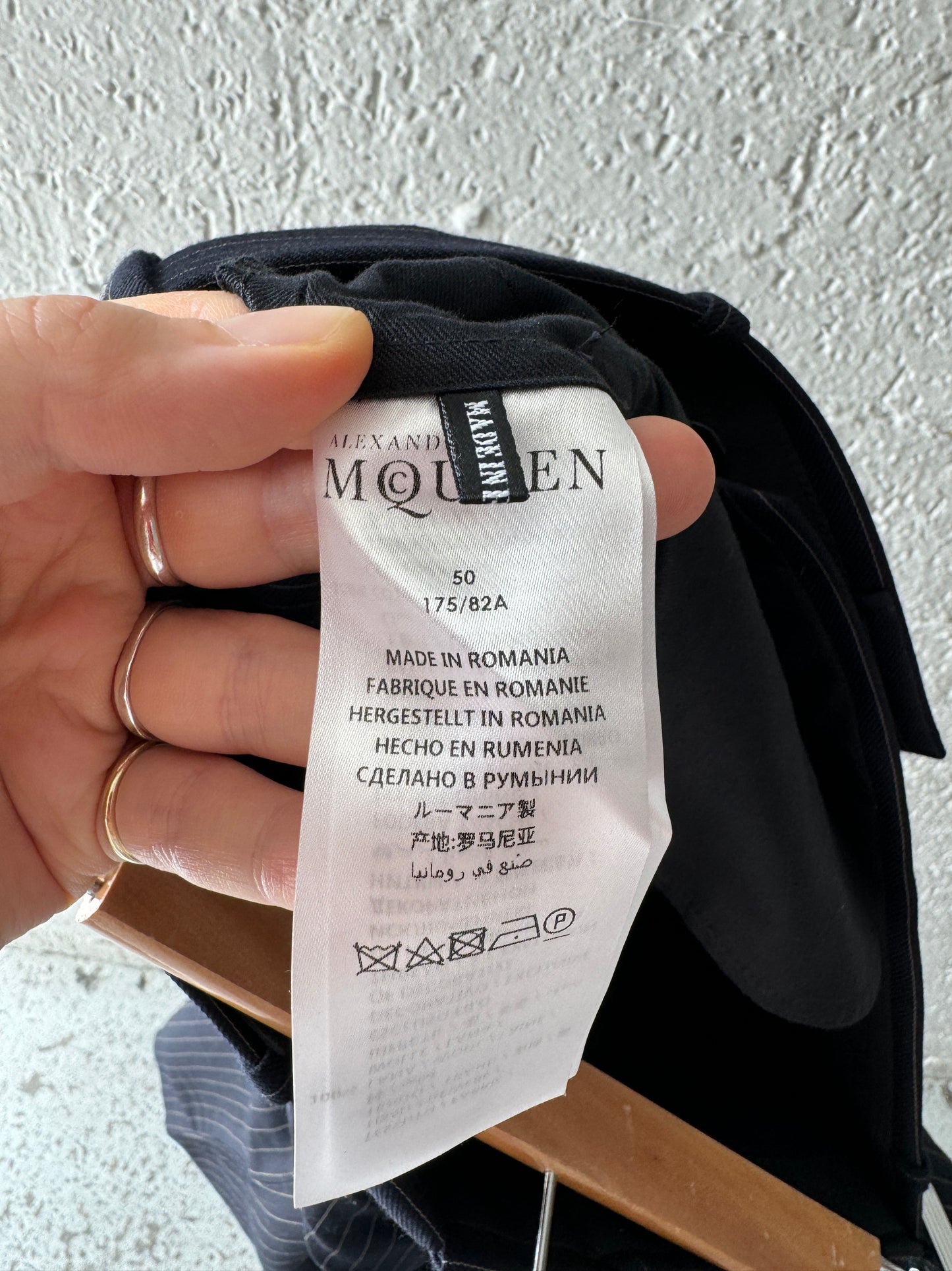 Alexander McQueen Pinstripe Pants (BNWT)
