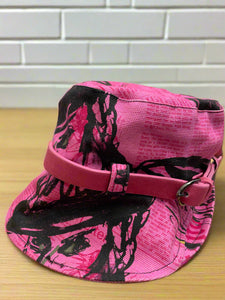 Galliano Gazette Print Hat