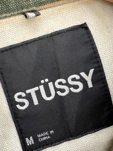 Vintage Stussy Camo Slayer Trucker Jacket