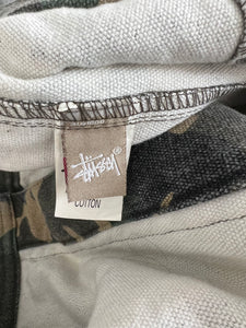Vintage Stussy Camo Slayer Trucker Jacket