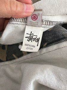 Vintage Stussy Camo Slayer Trucker Jacket