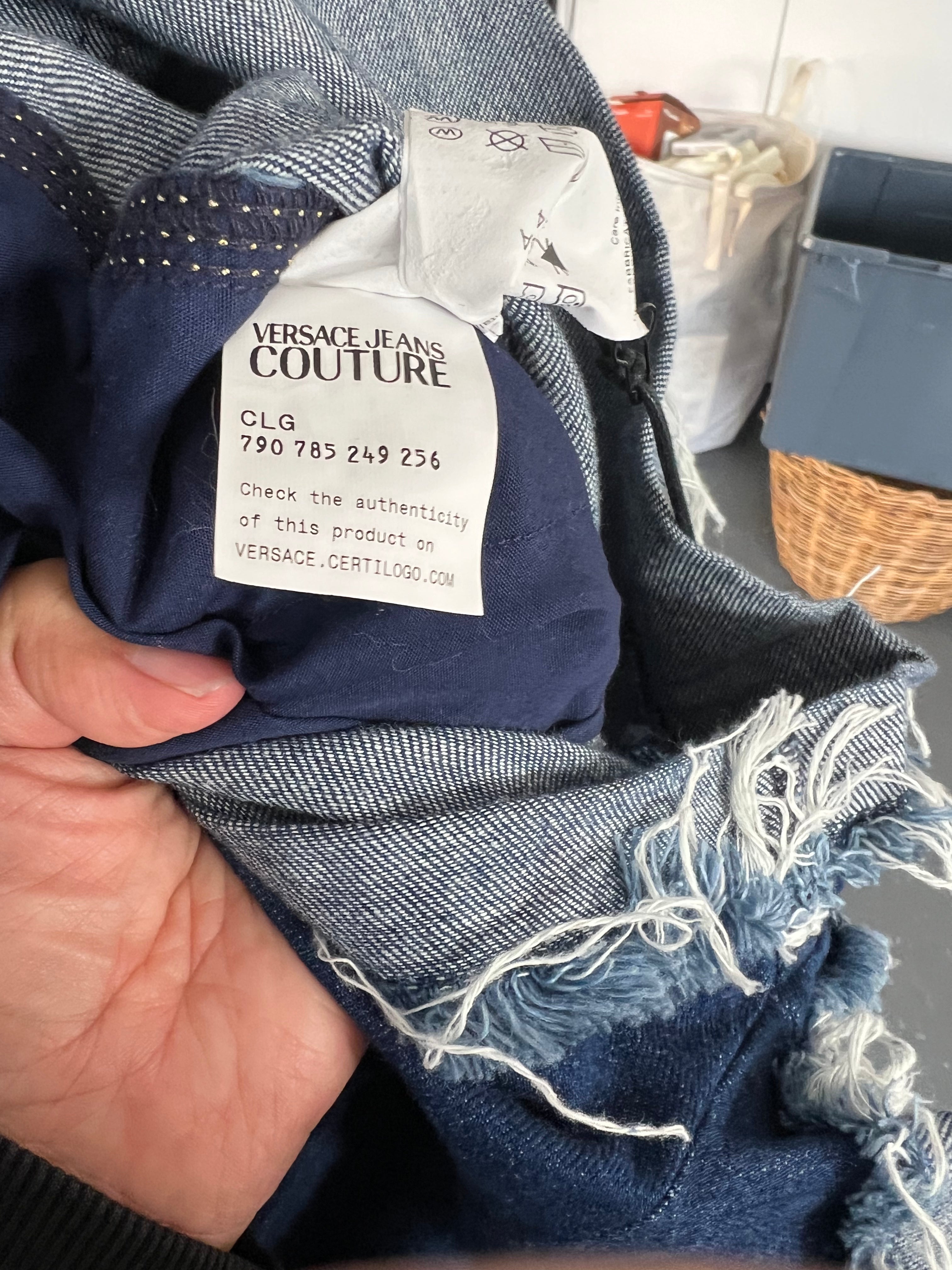 Versace Jeans Couture Denim Romper