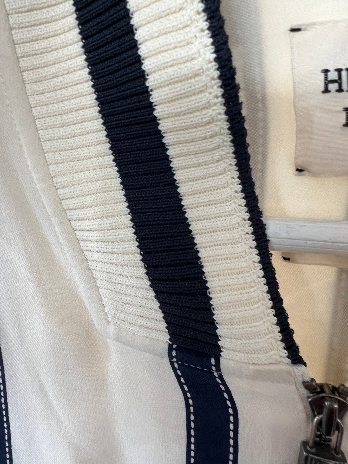 Hermes Silk Cropped Jacket