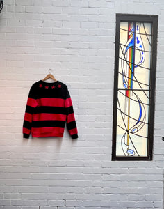 Givenchy Stars And Stripes Red/black Sweatshirt