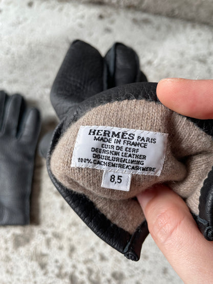 Hermes Leather Gloves