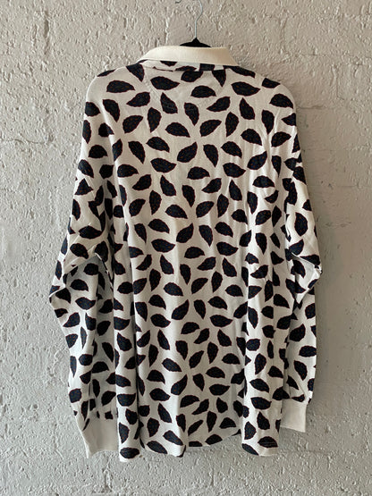 Vintage long sleeve polo shirt