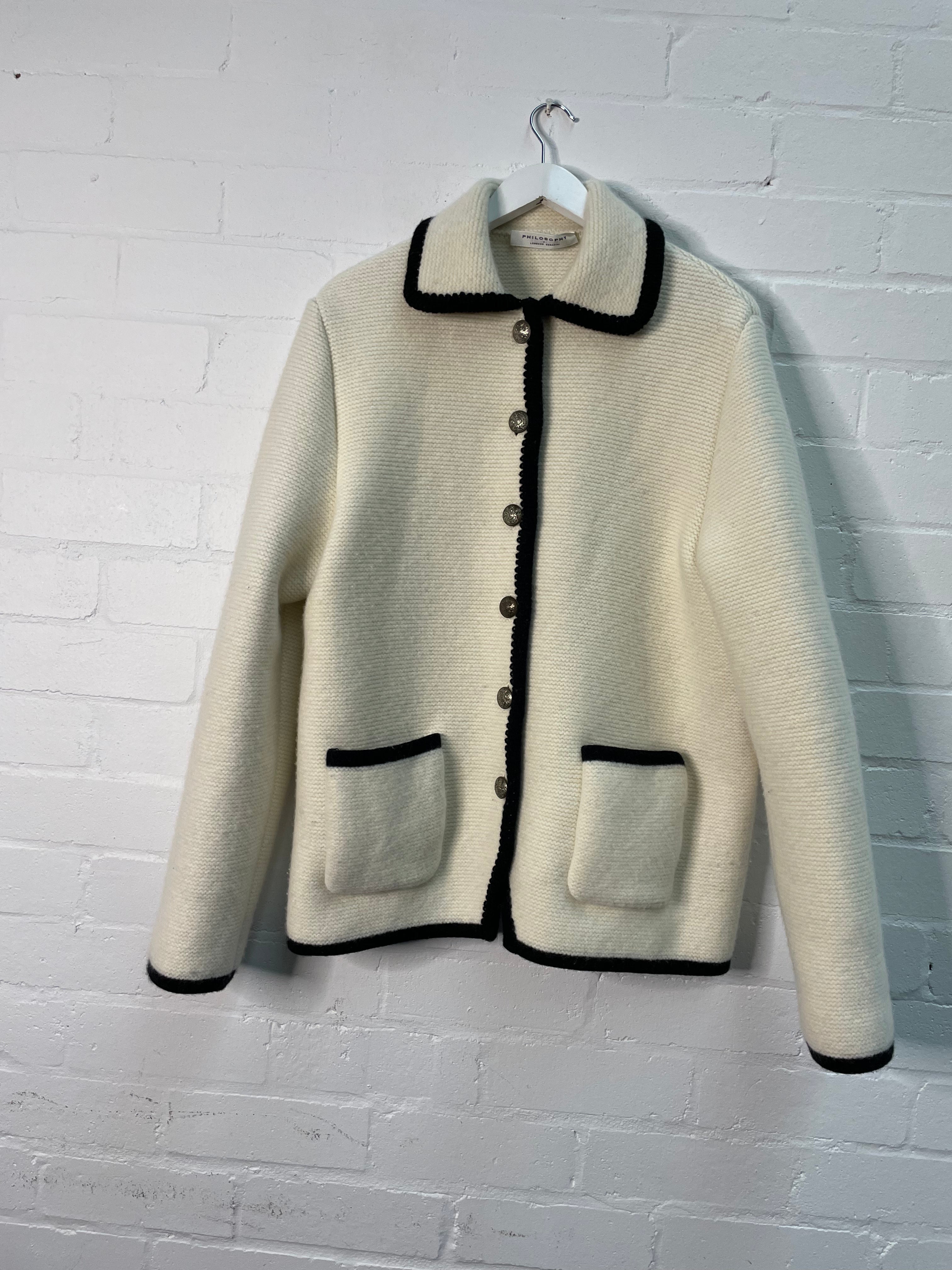 Philosophy Di Lorenzo Serafini Wool Jacket