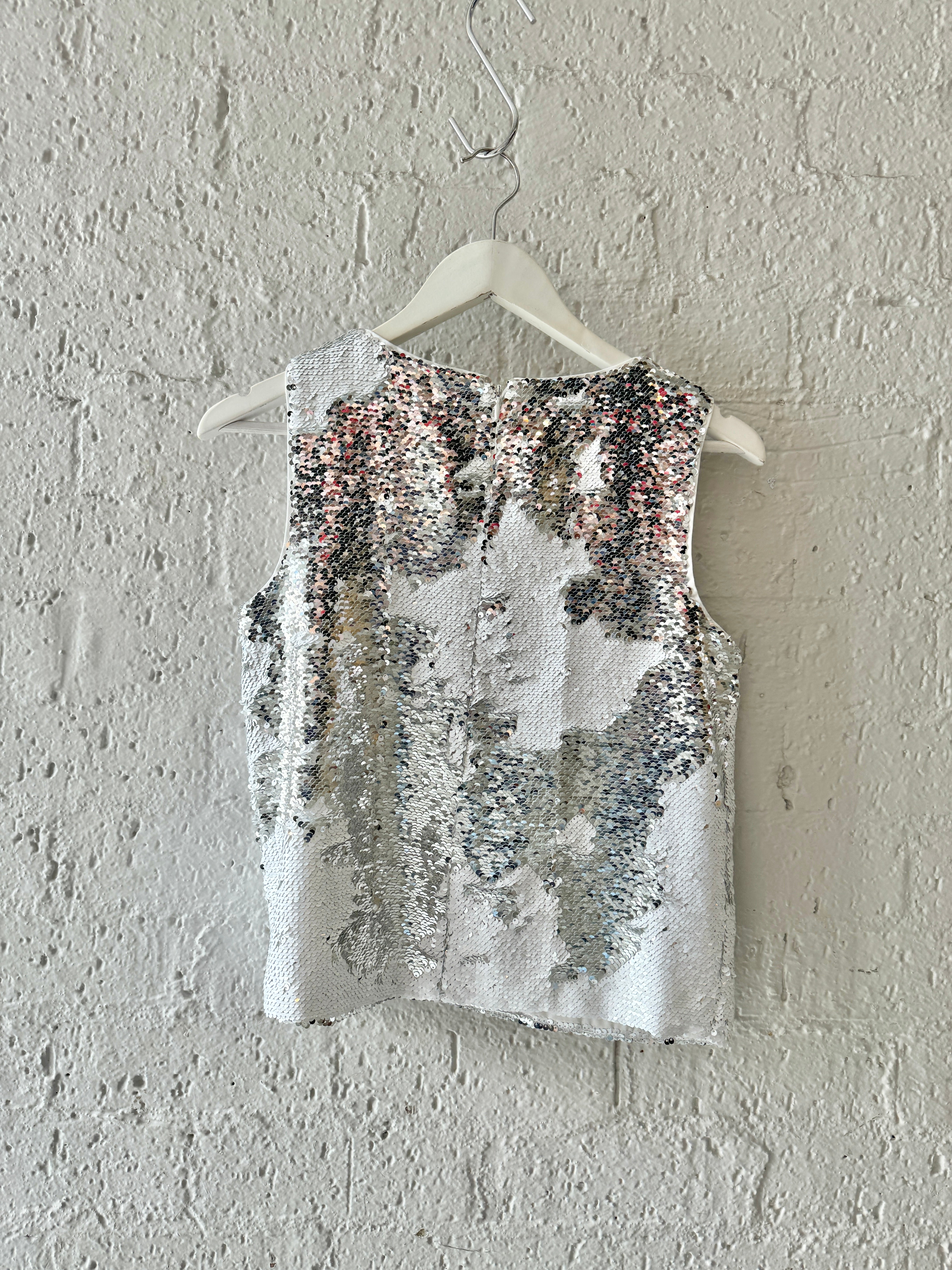 Vince Camuto Sequin Top